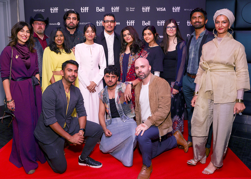 Zarrar Kahn and cast attend ‘In Flames’ Premiere at the Toronto International Film Festival.