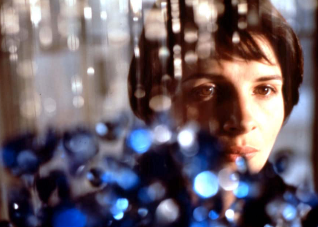 Juliette Binoche in a scene from ‘Three Colors: Blue’