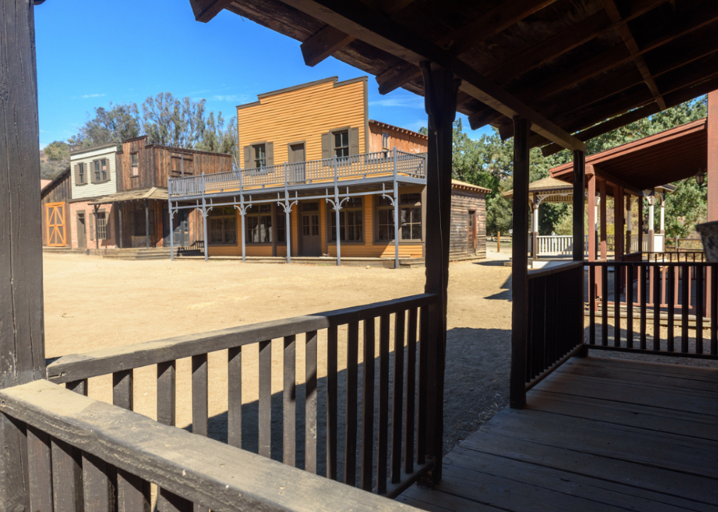 Paramount Ranch movie set