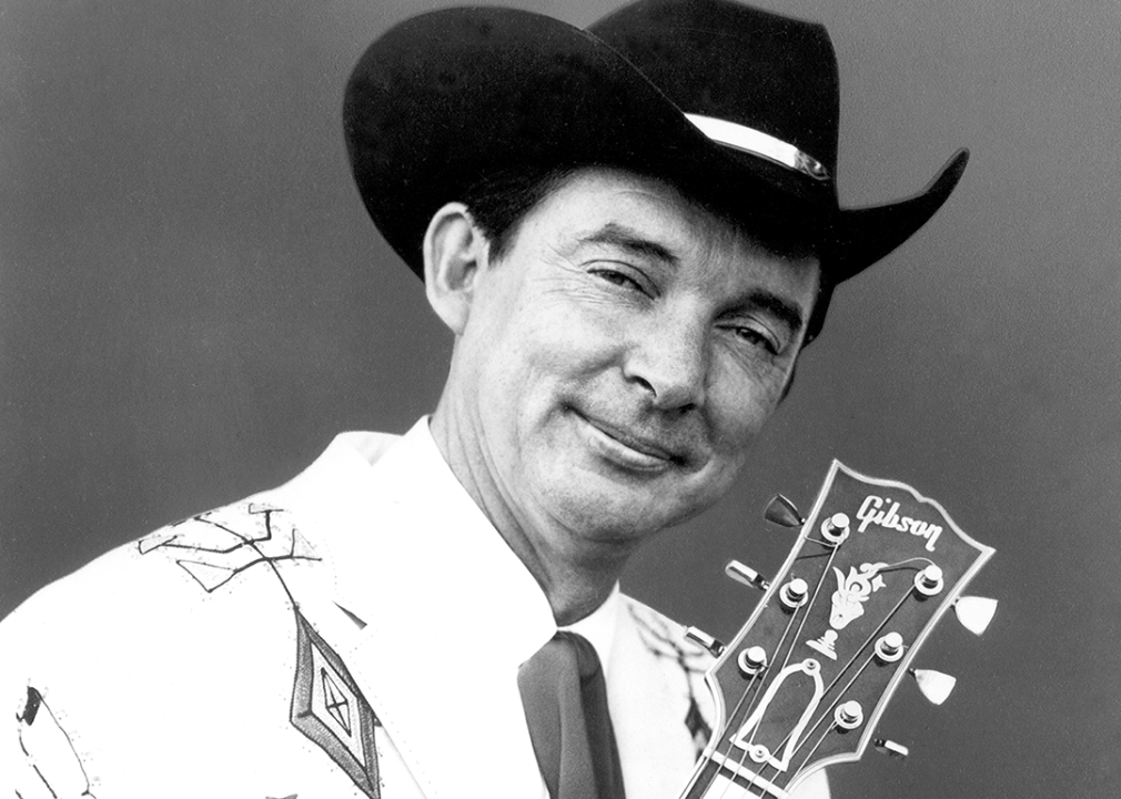 Ray Price poses for promotional photo.