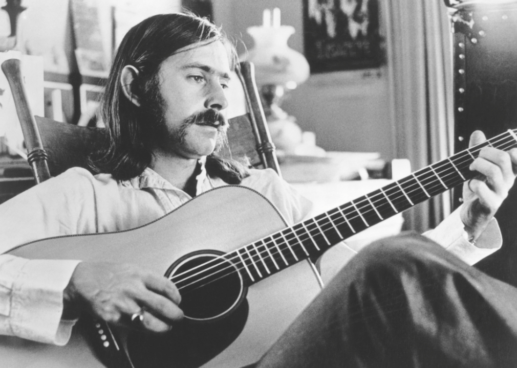 Norman Greenbaum with acoustic guitar