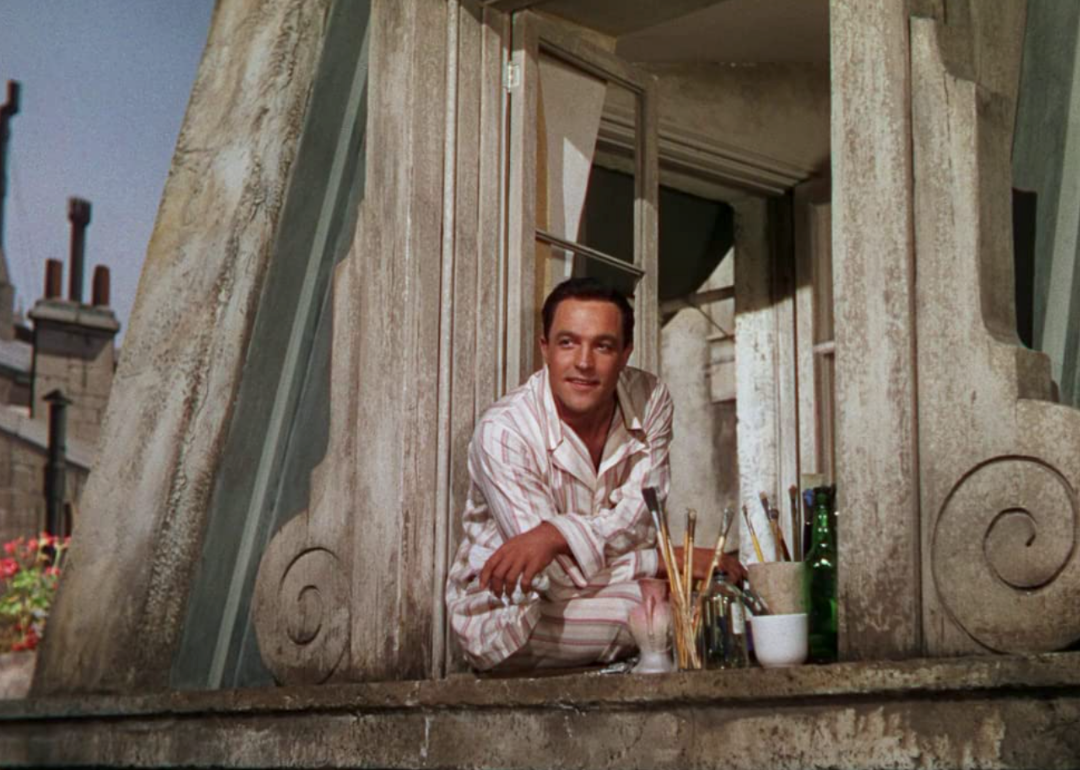 Gene Kelly in a scene from ‘American in Paris’.