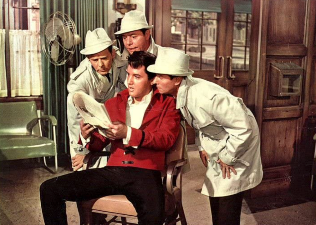 Elvis Presley and The Wiere Brothers in ‘Double Trouble’