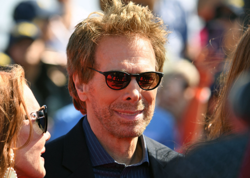 Jerry Bruckheimer attends movie premiere