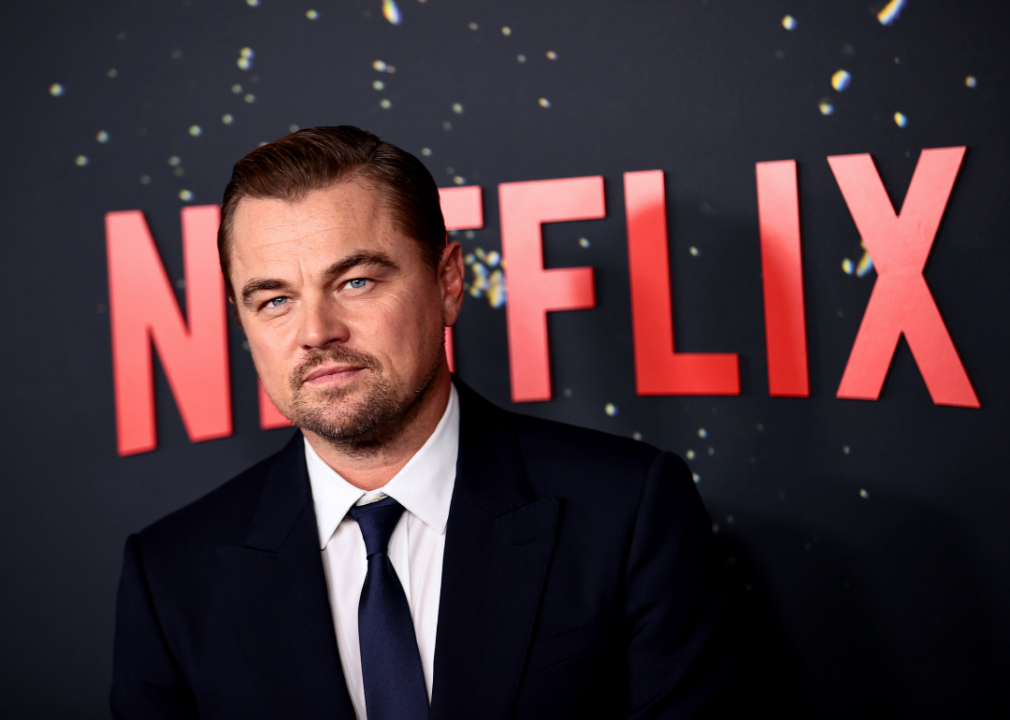 Leonardo DiCaprio attends premiere