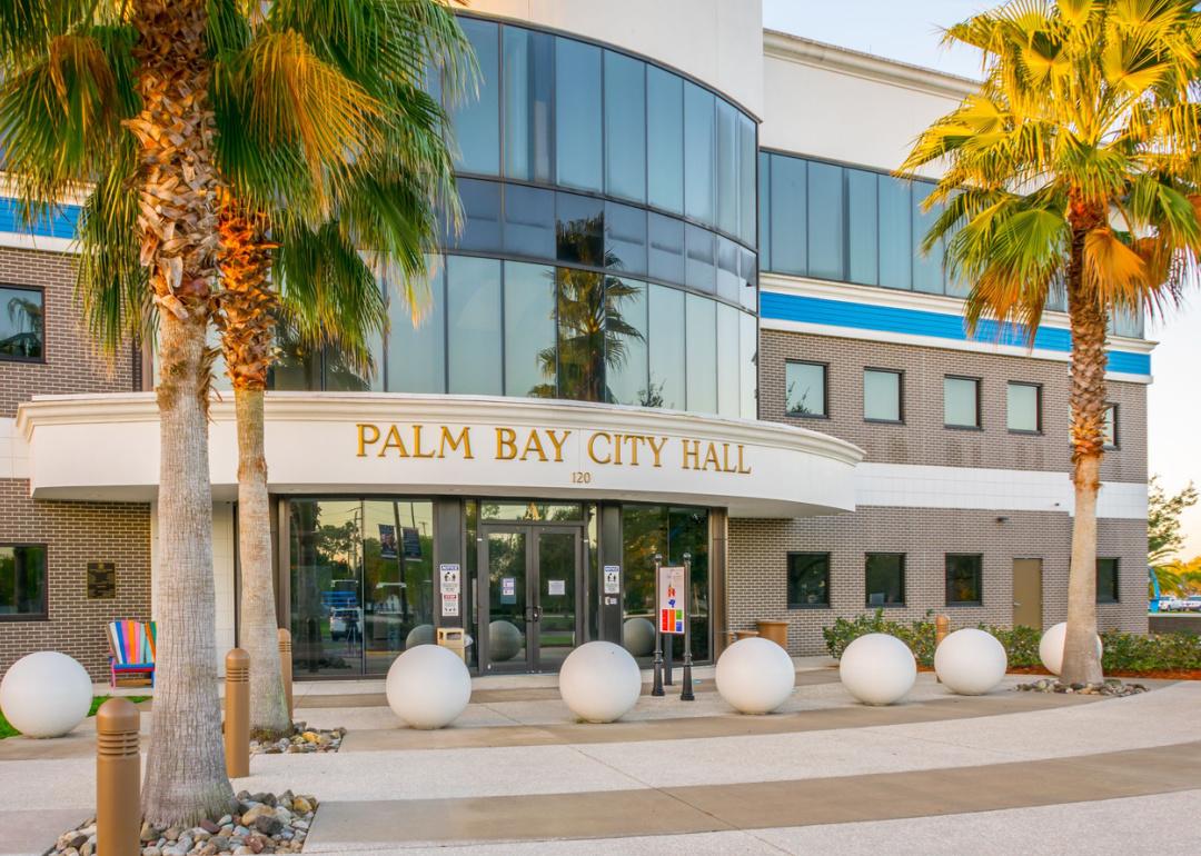 Palm Bay City Hall building.