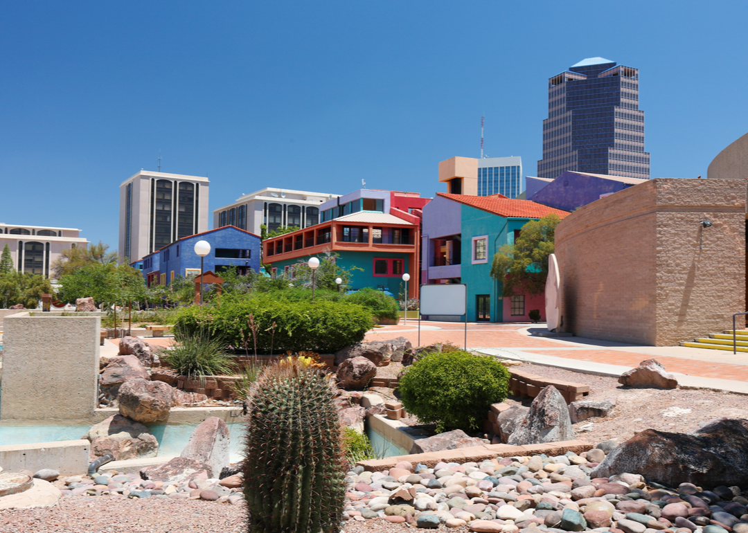 A view of downtown Tucson