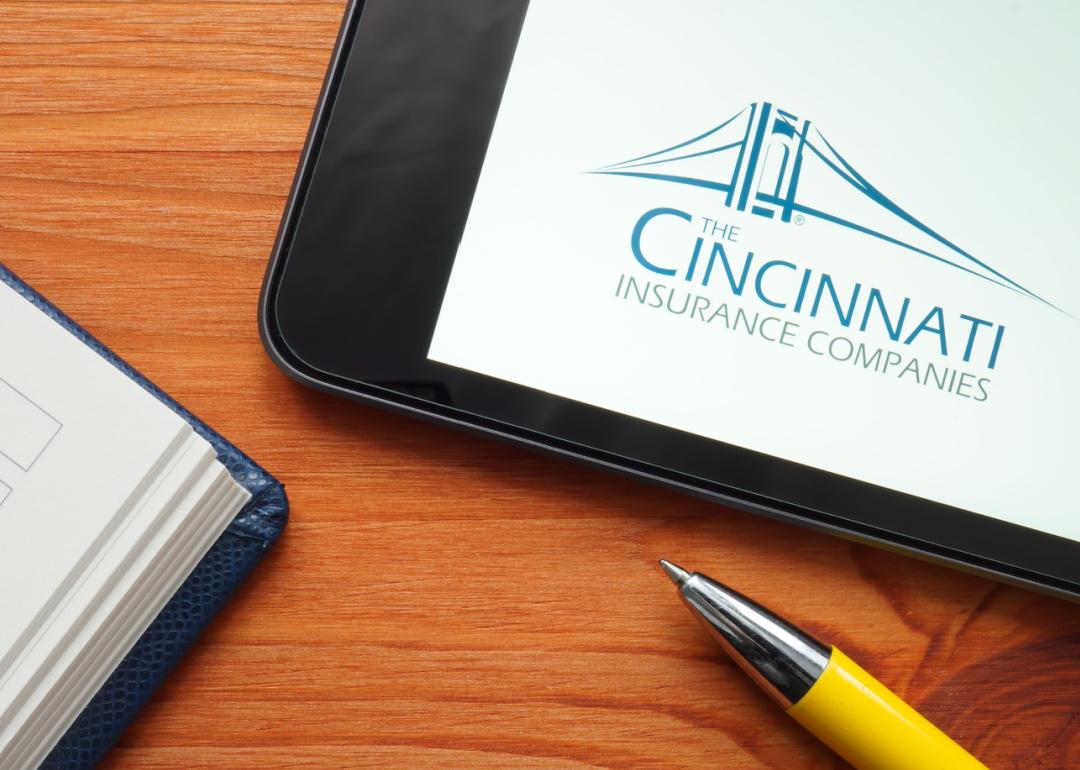 The Cincinnati Insurance Companies logo and pen.