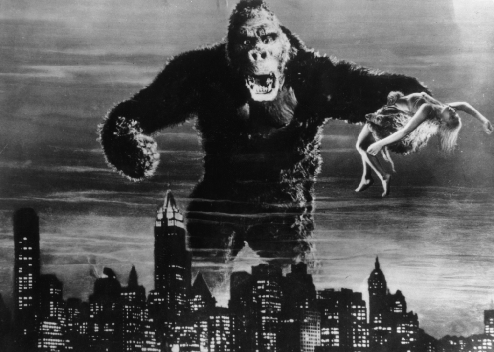 Film still from ‘King Kong’.