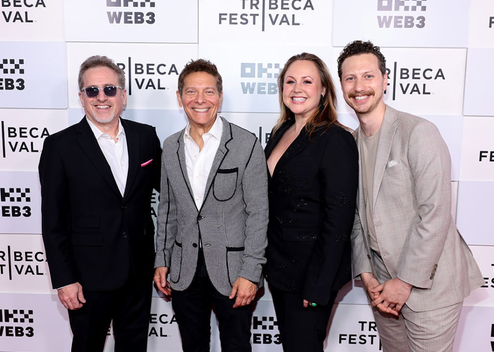 Bruce David Klein, Michael Feinstein, Dana Craig, and Alexander J. Goldstein attend the 