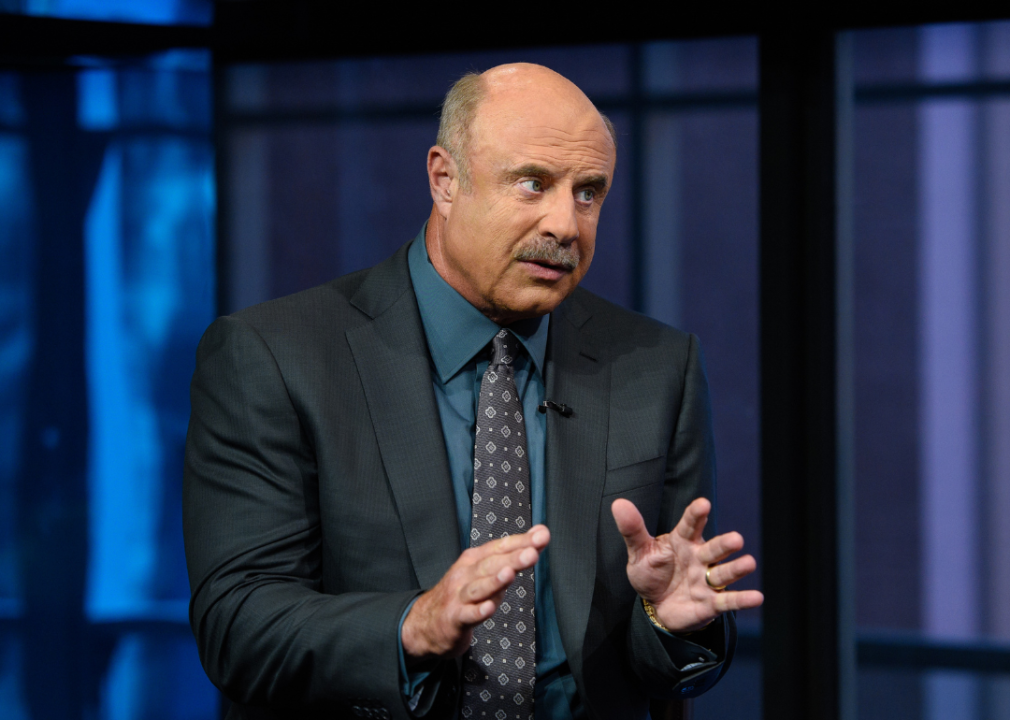 Dr. Phil McGraw tapes an episode of ‘Dr. Phil.