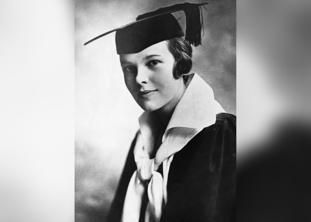 Amelia Earhart graduation photo from Ogontz School