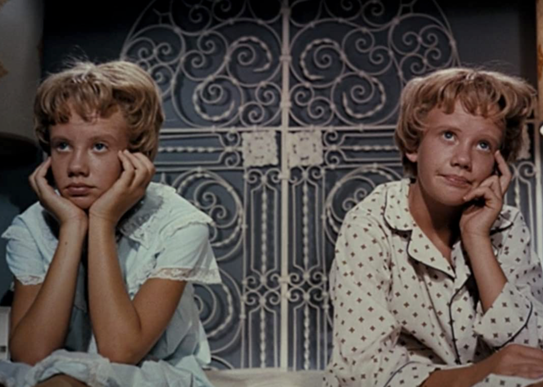 Hayley Mills in a scene from ‘The Parent Trap’.