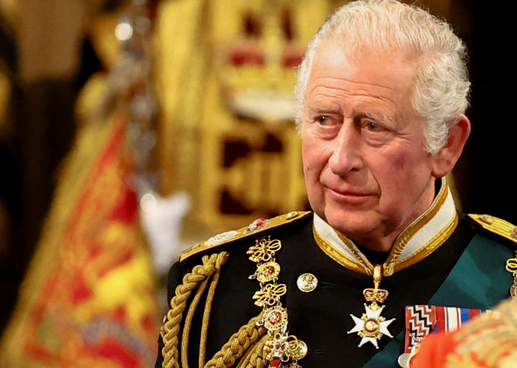 Prince Charles at State Opening of Parliament