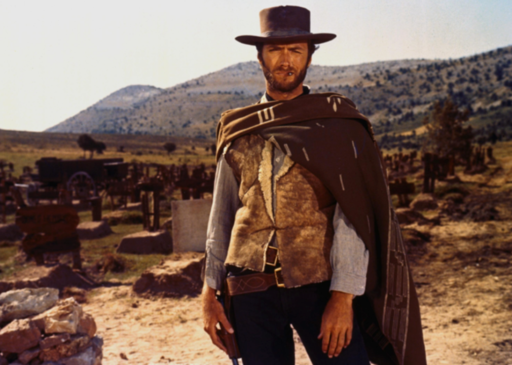 Clint Eastwood in ‘The Good, the Bad and the Ugly’.