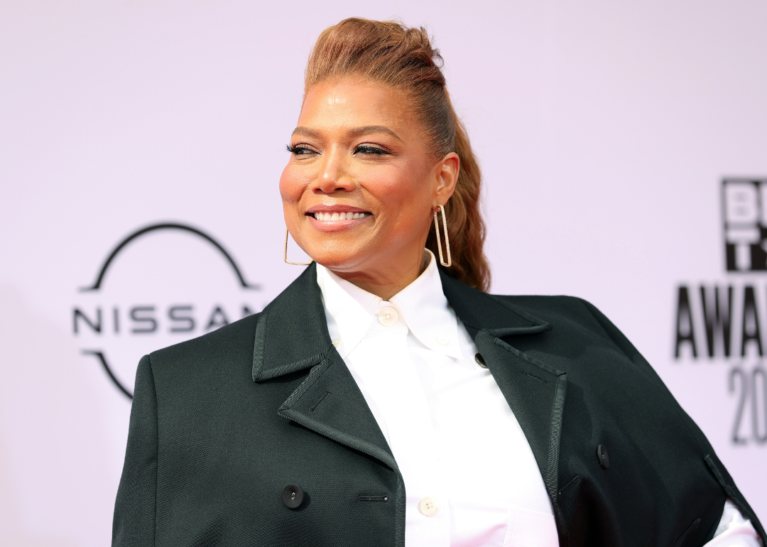 Queen Latifah attends the BET Awards 2021.