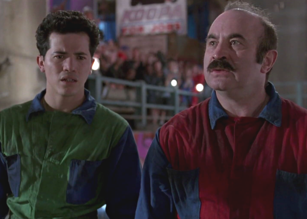 John Leguizamo and Bob Hoskins in ‘Super Mario Bros’.