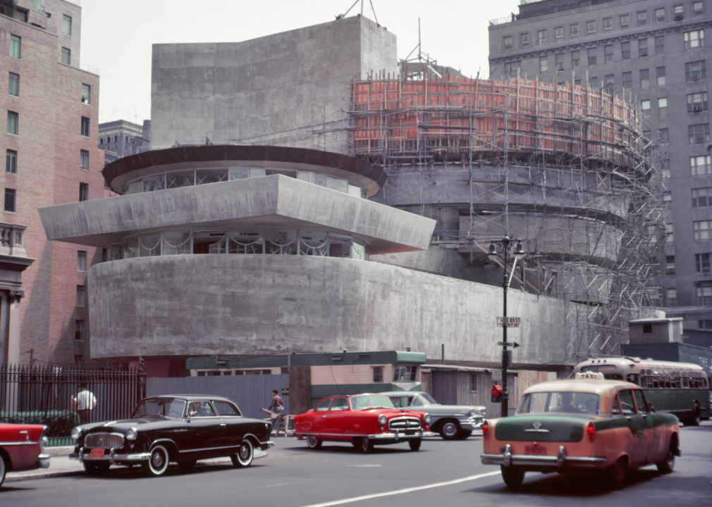 Guggenheim Museum under construction