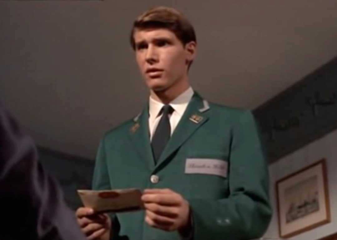 Harrison Ford as a bellhop in ‘Dead Heat on a Merry-Go-Round’