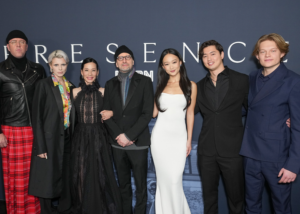 Chris Sullivan, Julia Fox, Lucy Liu, Steven Soderbergh, Callina Liang, Eddy Maday, and West Mulholland at the 