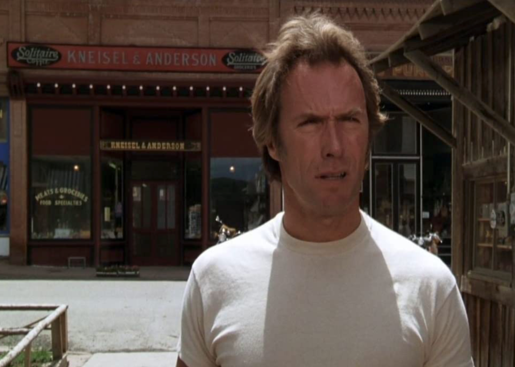 Clint Eastwood in a scene from ‘Every Which Way but Loose’