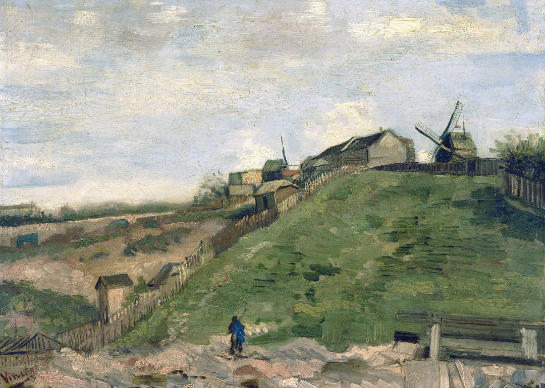 ‘The Hill of Montmartre with Stone Quarry’ by Vincent van Gogh.