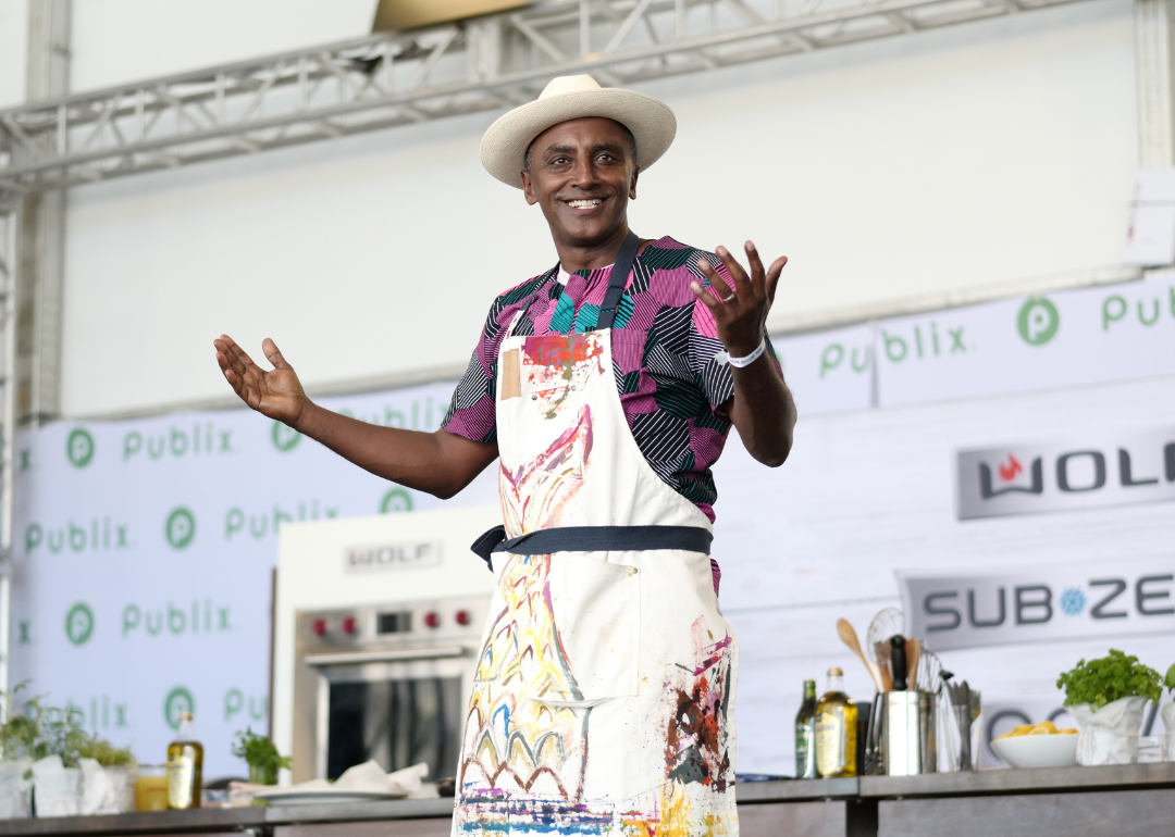 Marcus Samuelsson at 2023 South Beach Wine and Food Festival.