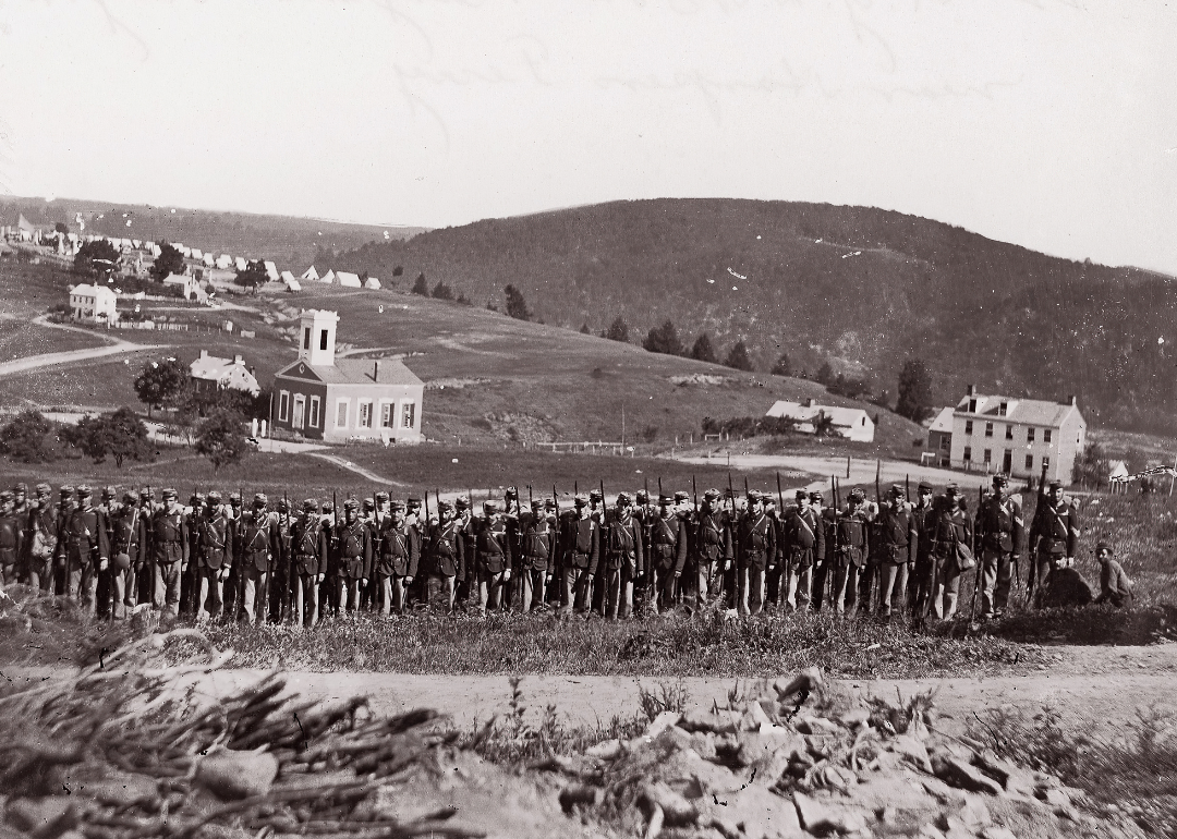 New York State Militia at Maryland Heights, West Virginia.