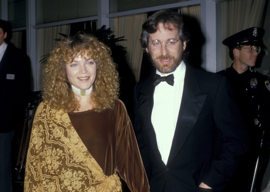 Steven Spielberg and Amy Irving attend event