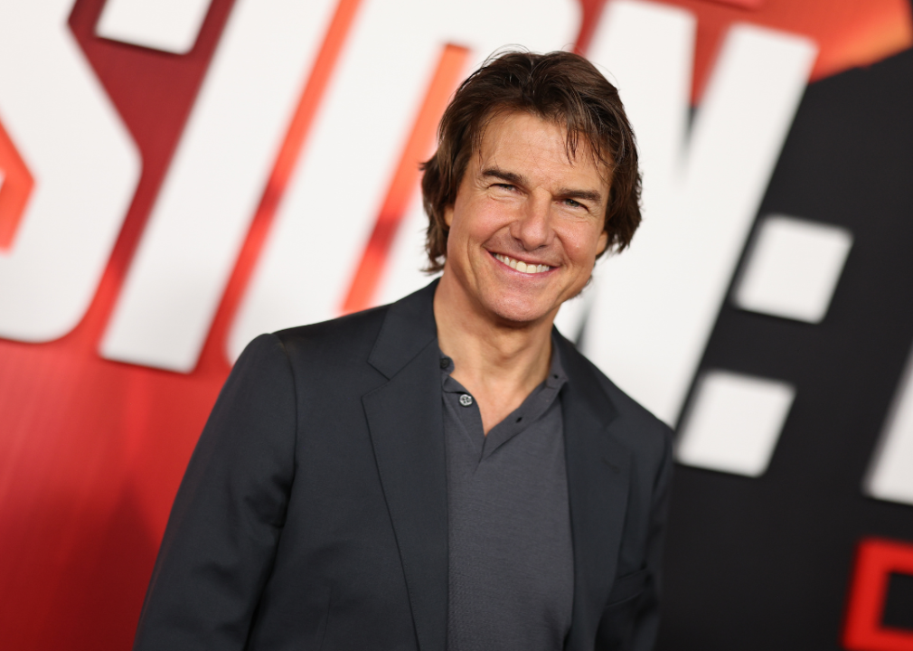 Tom Cruise attends the ‘Mission: Impossible - Dead Reckoning Part One’ premiere.