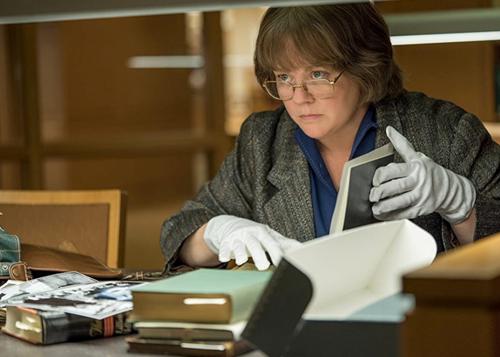 Melissa McCarthy in a scene from “Can You Ever Forgive Me?”