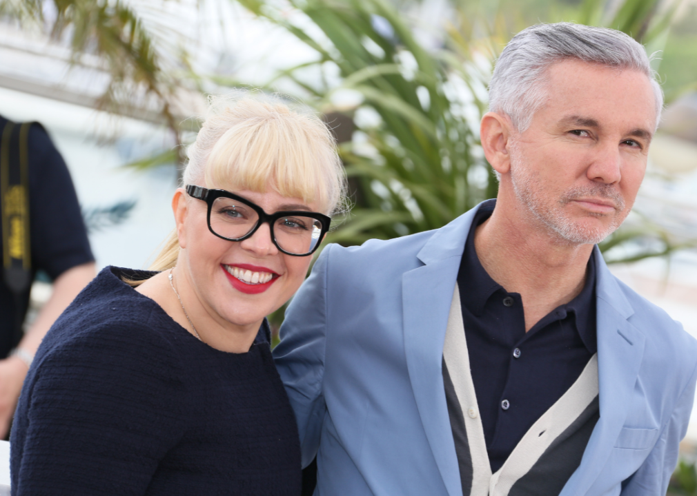 Catherine Martin and Director Baz Luhrmann at Cannes promoting ‘The Great Gatsby’.