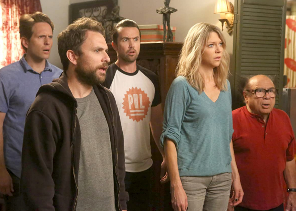 Actors in a scene from ‘It's Always Sunny in Philadelphia’.