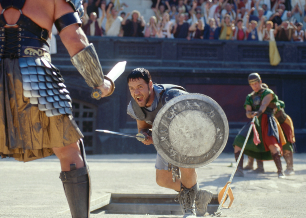 Russell Crowe in a scene from ‘Gladiator’