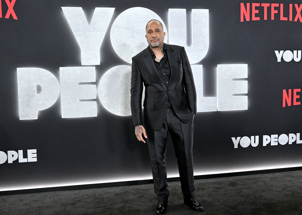 Kenya Barris attends the premiere of Netflix's You People.