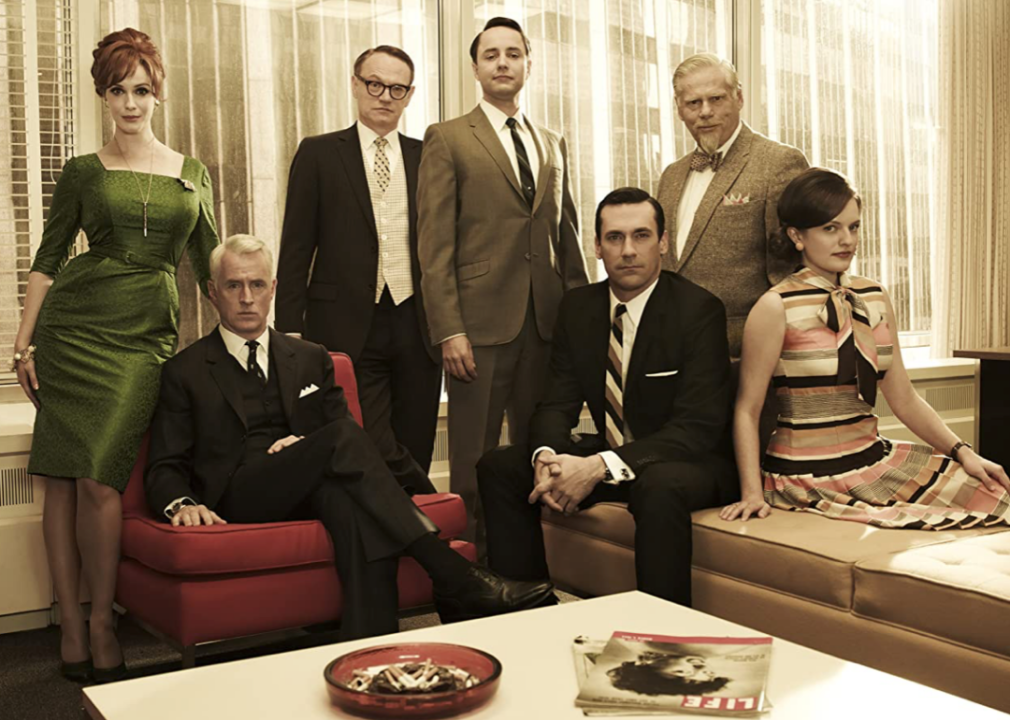 Cast of ‘Mad Men’ in a publicity still.