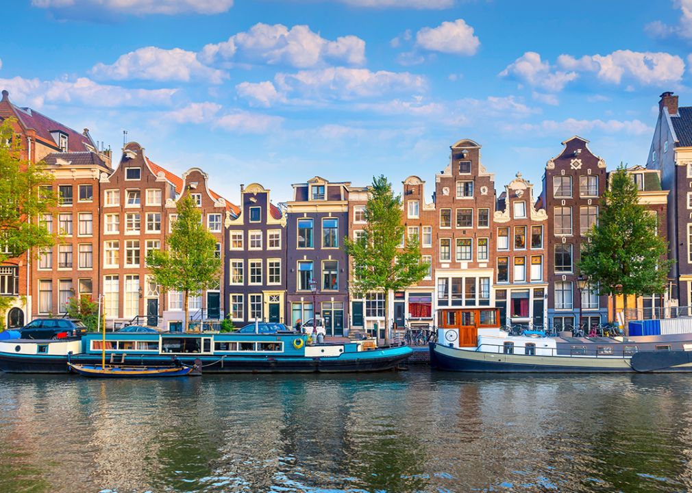 #7. Amsterdam View of the historic city center of Amsterdam.
