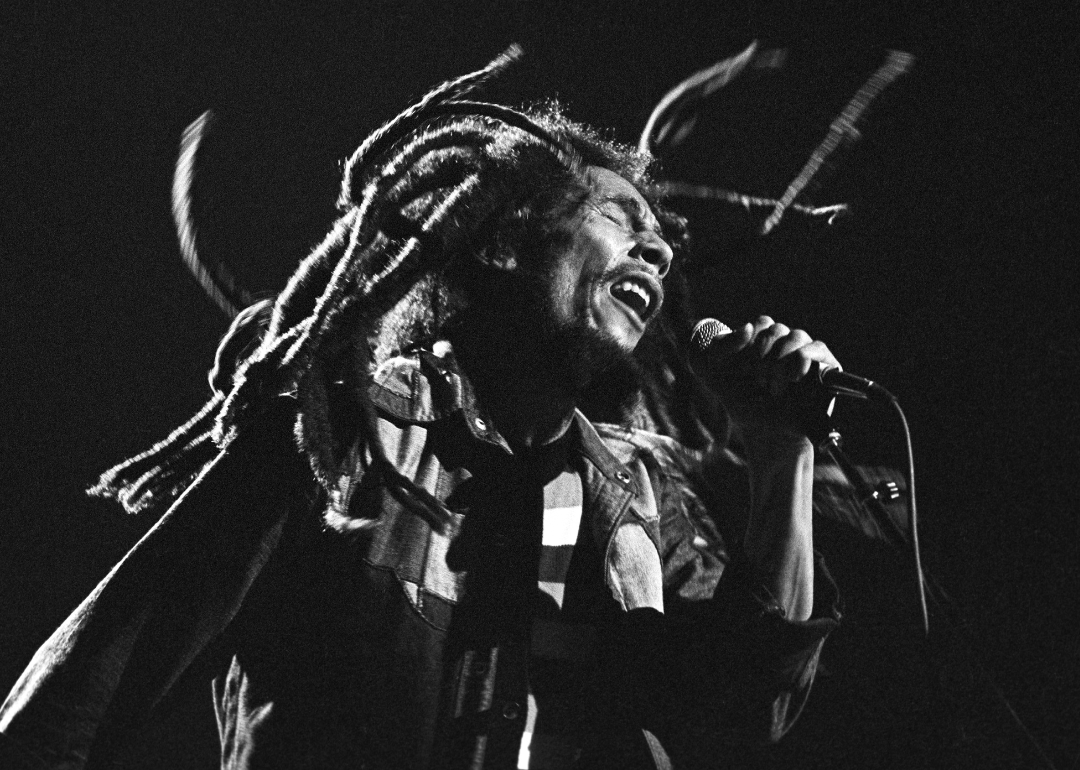 Bob Marley and the Wailers perform at the Uptown Theater.
