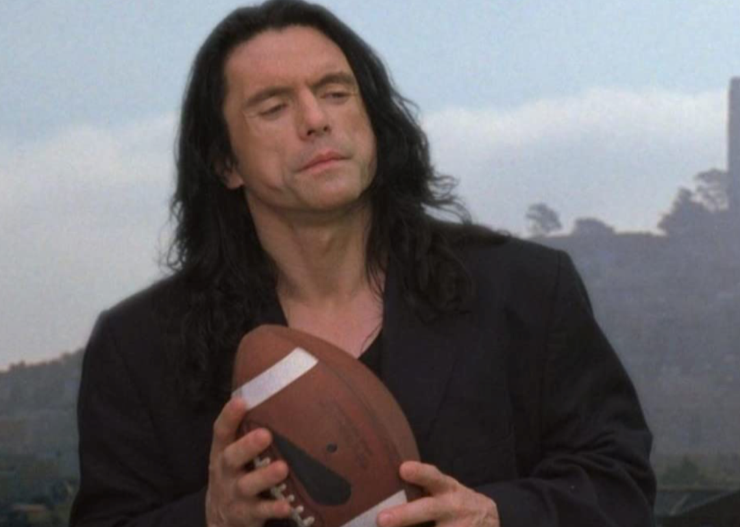 Tommy Wiseau in a scene from ‘The Room’.