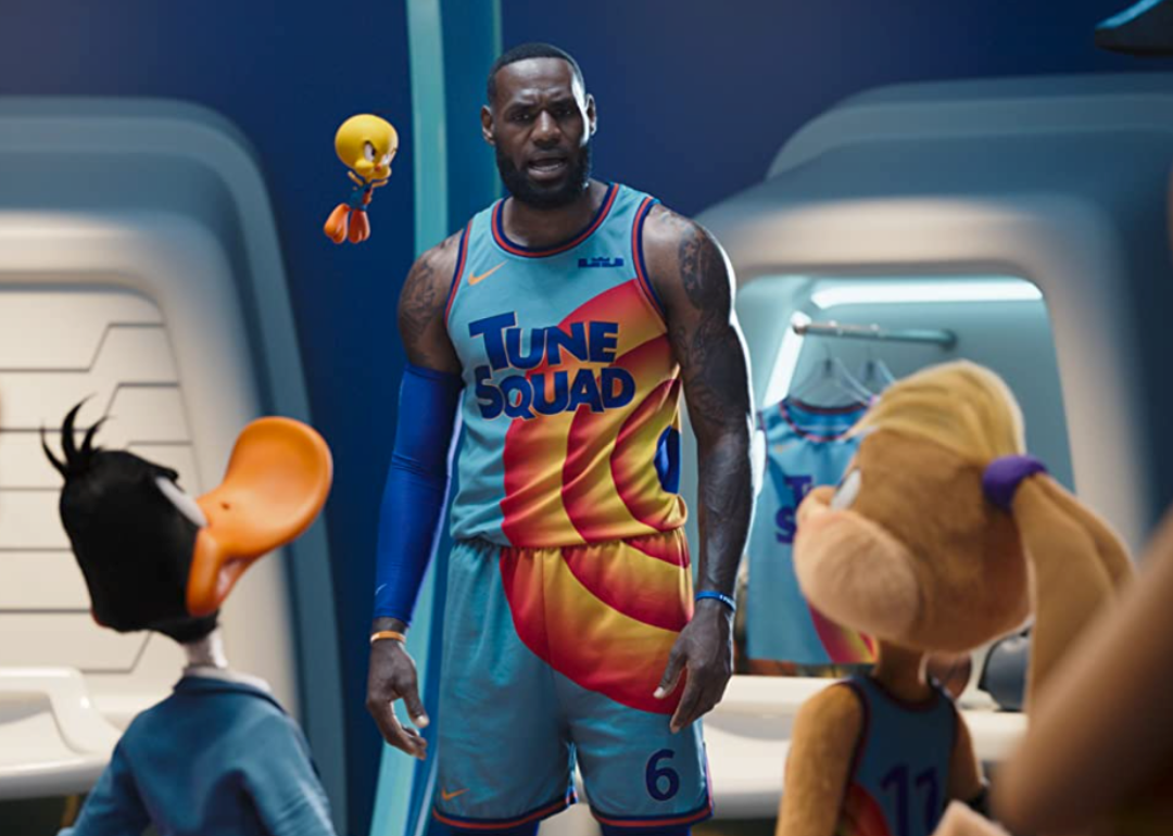 LeBron James in ‘Space Jam: A New Legacy’.