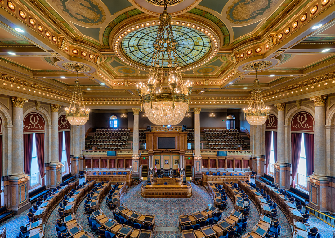 House Chamber in Iowa State Capitol