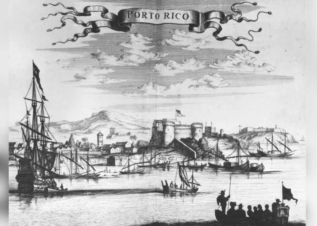 Porto Rico archival illustration