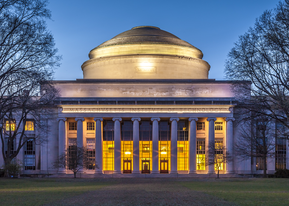 Neoclassical building on the MIT campus.