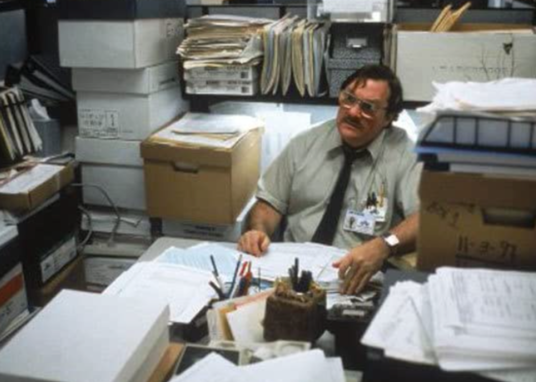 Stephen Root in ‘Office Space’.