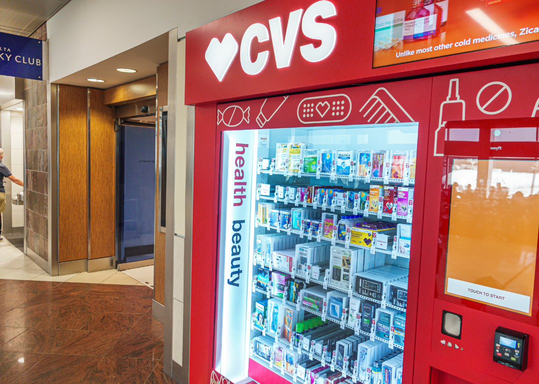 CVS vending machine in airport.
