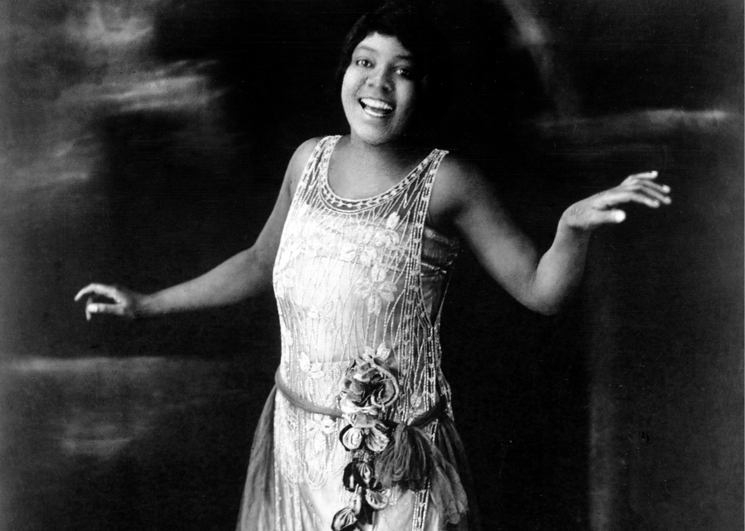 Blues singer Bessie Smith poses for a portrait.