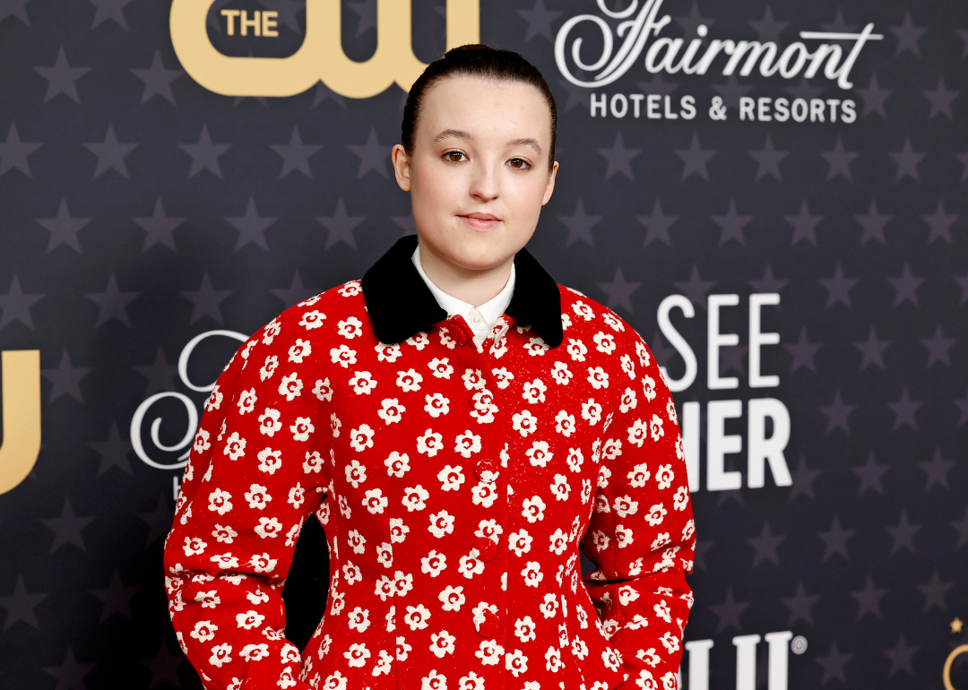 Bella Ramsey attends the 28th Annual Critics Choice Awards.