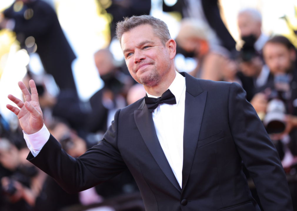 Matt Damon attends the ‘Stillwater’ screening.
