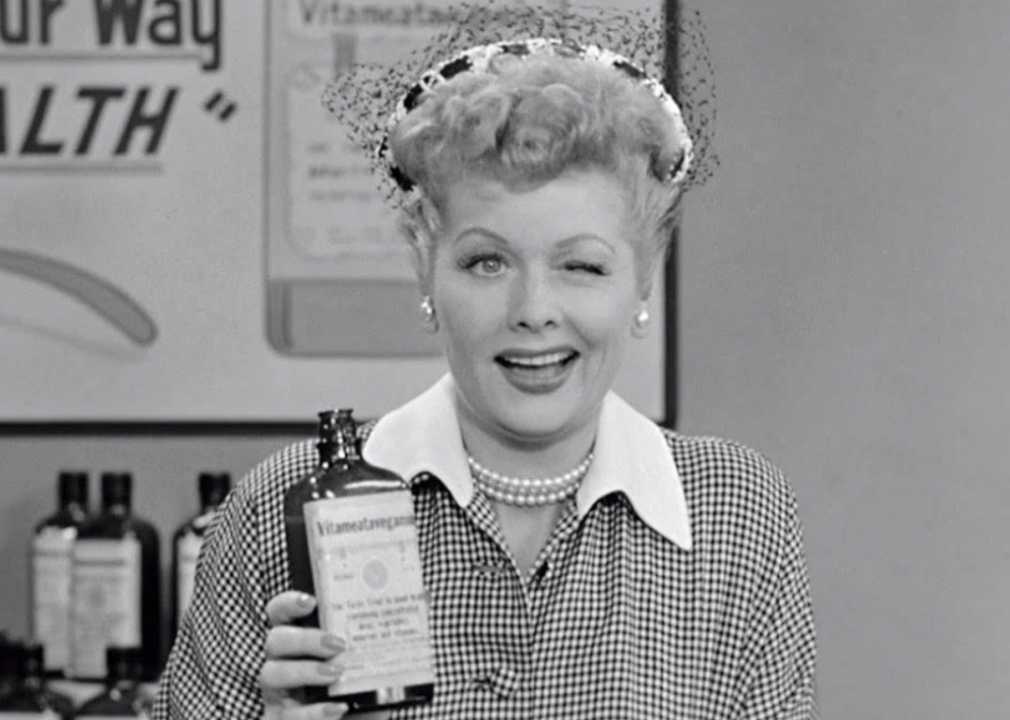 #1. Lucy Does a TV Commercial