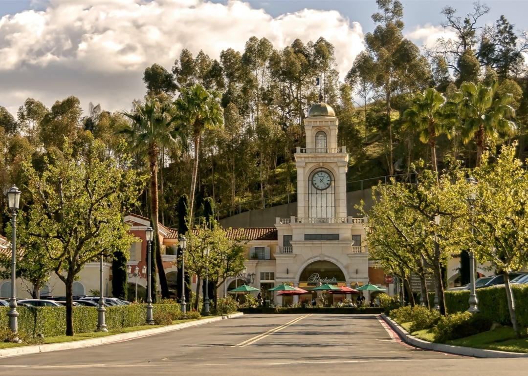 Building with clocktower.